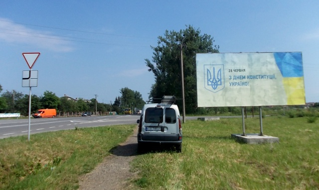 Щит 6x3,  м. Жовква, вул. Львівська виїзд на м.Львів