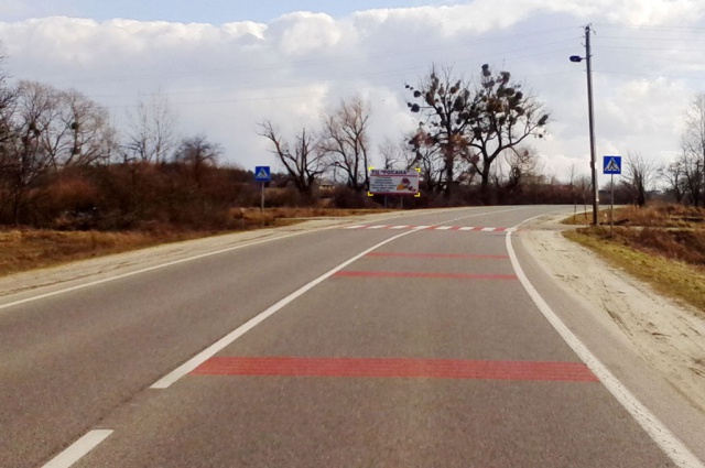 Щит 6x3,  м. Жовква, обїздна з кордону, м. Червоноград на м. Львів + вїзд в м. Жовква, траса Львів - Рава - Руська (М-09), на АТБ, на АЗК ОККО