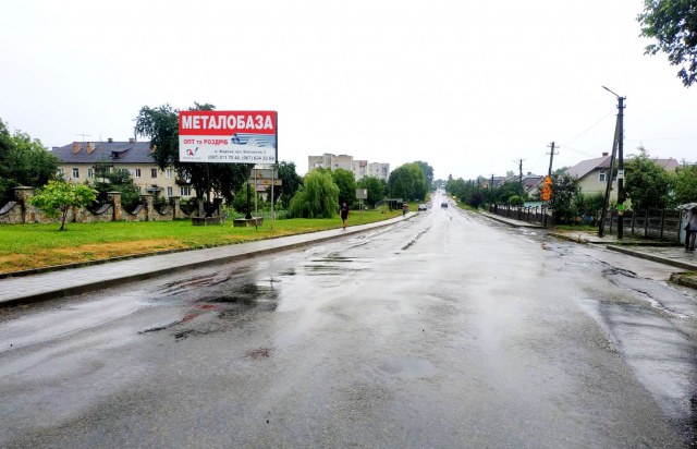 Щит 6x3, м. Жидачів, вул. Данила Галицького, центральний виїзд на м.Ходорів, м.Тернопіль, на АЗК "ОККО" Щит 6x3, м. Жидачів, вул. Данила Галицького, центральний виїзд на м.Ходорів, м.Тернопіль, на АЗК "ОККО"