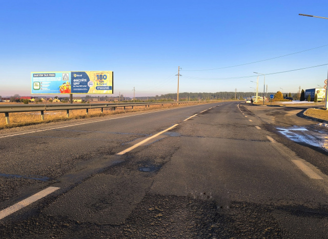 Щит 6x3, Кордон, на м. Яворів, м. Львів, 5500 м. від прикордонного посту, траса Львів - Краківець (М-10), поряд АЗК АМІК Щит 6x3, Кордон, на м. Яворів, м. Львів, 5500 м. від прикордонного посту, траса Львів - Краківець (М-10), поряд АЗК АМІК