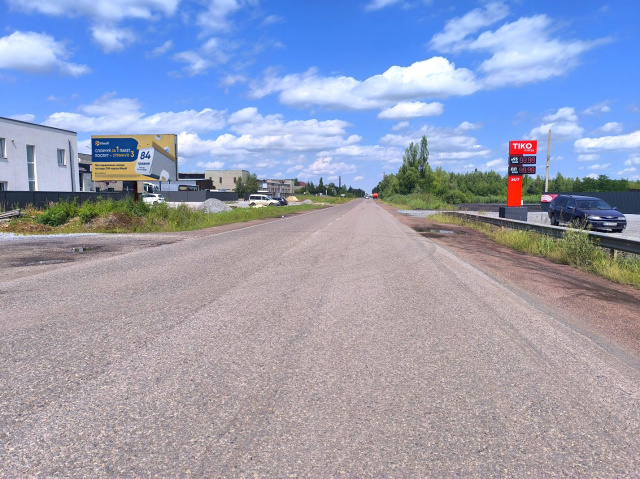 Щит 6x3,  м. Червоноград, вул. Львівська, вїзд в місто з напрямку м. Львів, траса Ковель - Жовква (Р-15) на м. Червоноград, м. Ковель, АЗС, внутрішня митниця, індустріальний парк